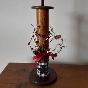 Vintage Decorated Spool